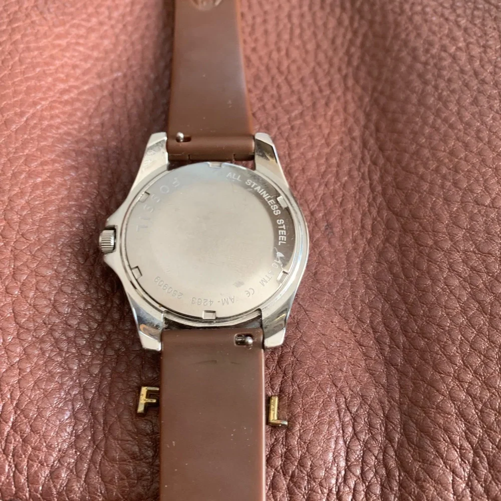 Fossil watch and fossil mini backpack - Picture 8 of 11